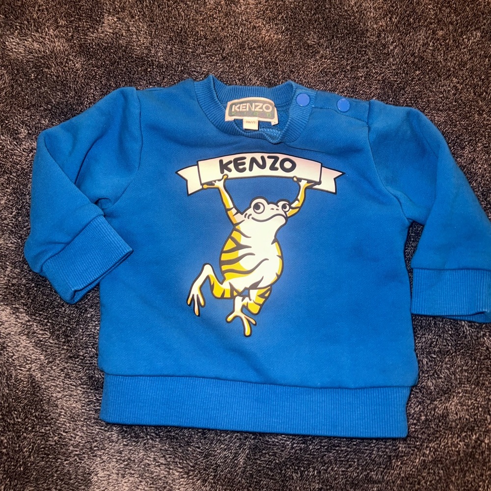 KENZO Logo Printed Crewneck Sweatshirt